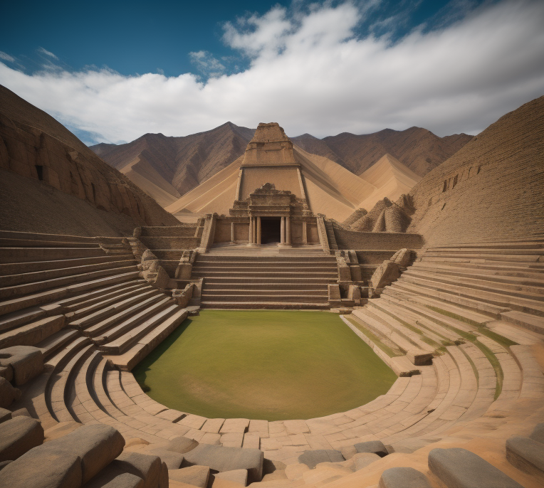 Abandoned ruins in Peru