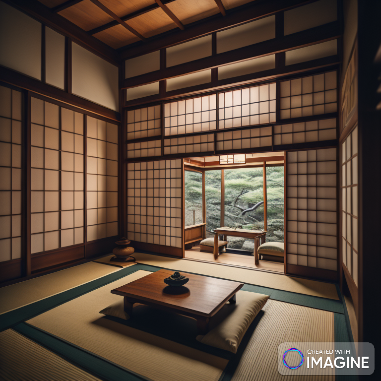 Inside a house in Japan